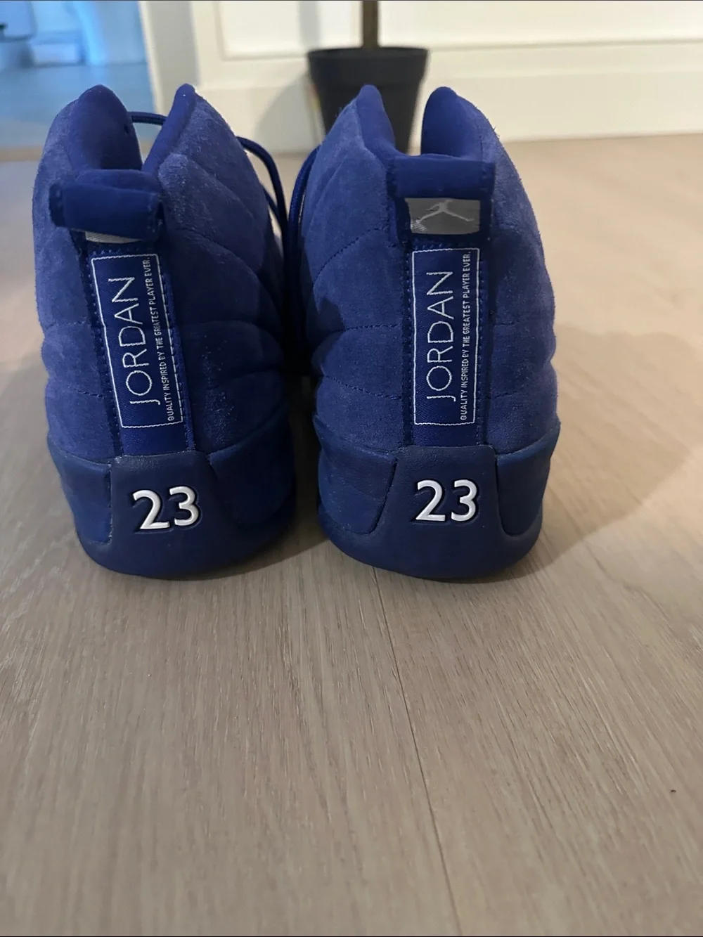 Air Jordan 12 Men’s High-Top Sneakers in Royal Blue